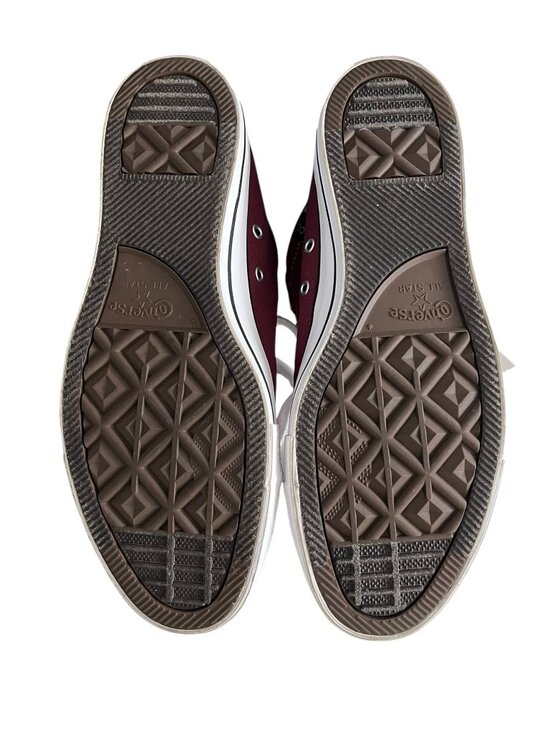 Converse Chuck Taylor All Star High Top Shoes Burgundy Canvas Mens 10 Womens 12 main image 6